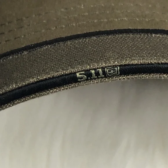 2009 511 5.11 Tactical Baseball Cap Hat Moss Green Olive Una Luce Per La Vita - Picture 11 of 11